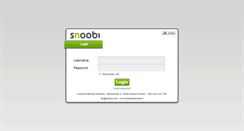 Desktop Screenshot of analytics.snoobi.com